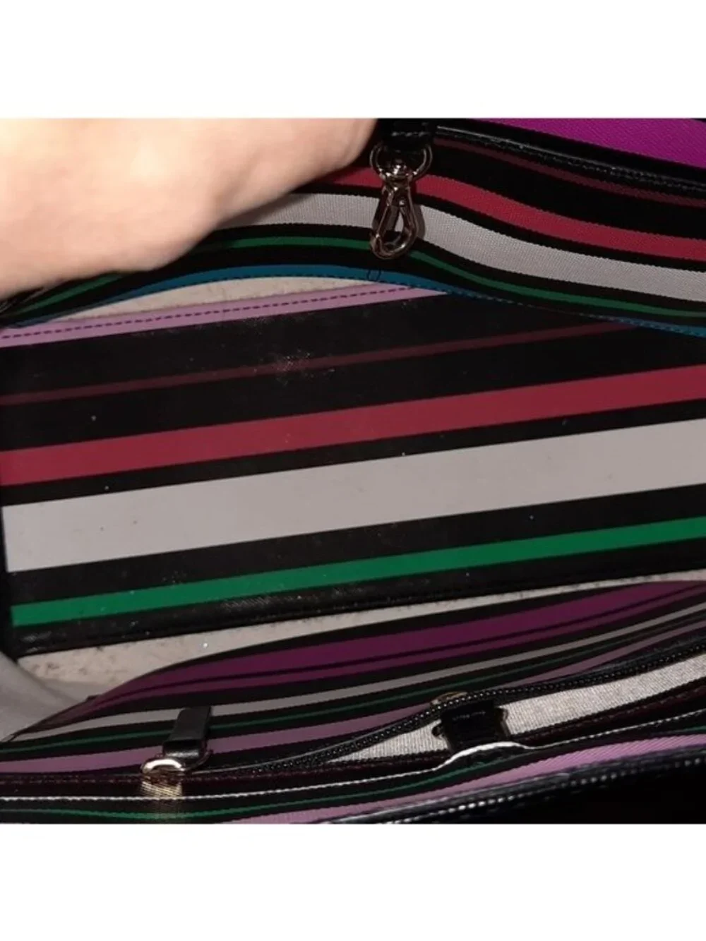Kate Spade Small Harding Street Riley Striped Tote